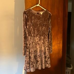 Velvet dress